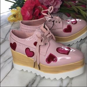 Heart Baby Platform Oxfords 💗💗